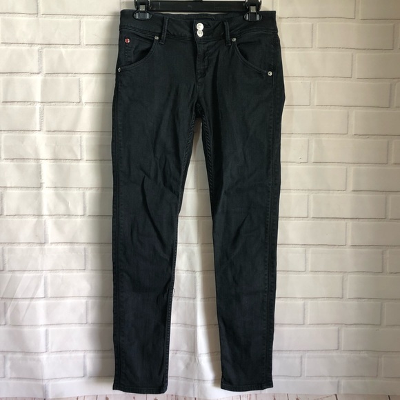 Hudson Black Collin Flap Pocket Skinny Jeans - Picture 2 of 5